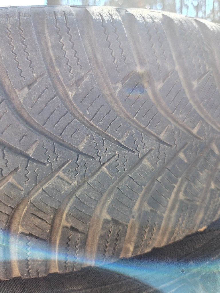 4 X winter banden INCL. VELG 185/65 R15 88T M+S, Auto-onderdelen, Banden en Velgen, Ophalen, Gebruikt, 15 inch, Band(en)