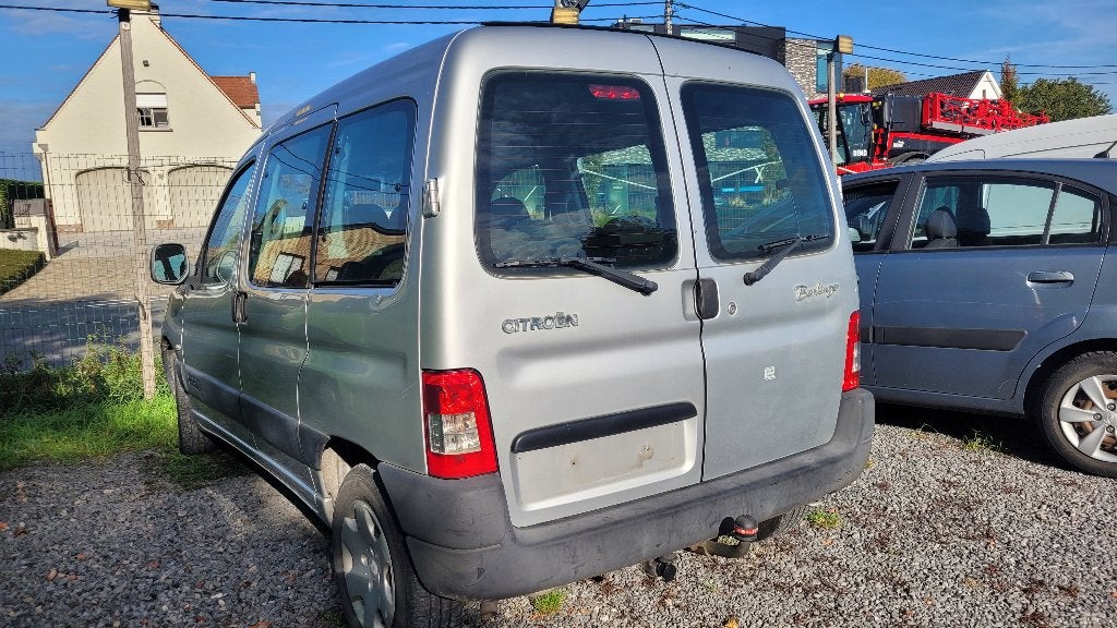 citroen berlingo 1.4i 2009 AL GEKEURD ROOS FORM AIRCO TREKHK, Auto's, Voorwielaandrijving, 4 cilinders, 6 deurs, Zilver of Grijs