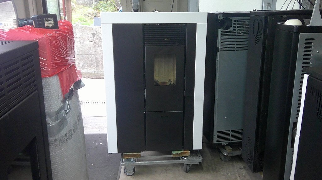 poele à pellets à vendre, Huis en Inrichting, Ophalen, Gebruikt