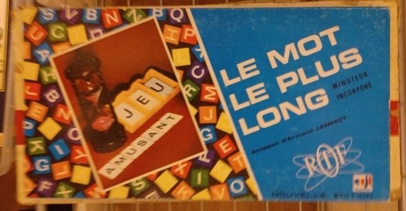 Jeu Vintage Le Mot Le Plus Long, Hobby en Vrije tijd, Gezelschapsspellen | Bordspellen, Ophalen of Verzenden, Gebruikt