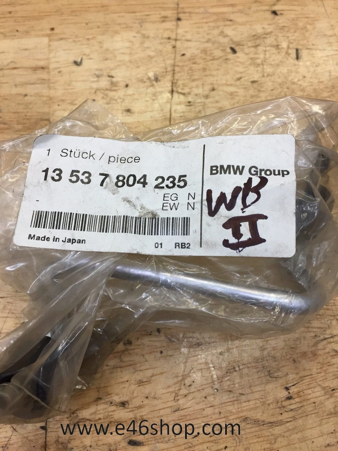 Brandstofleiding BMW E46 E39 E38 E53 M57 oe 13537804235 org, Neuf, -, -, Enlèvement ou Envoi