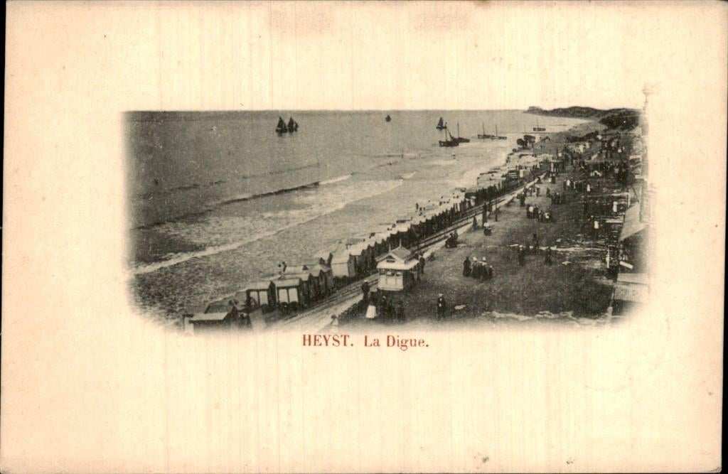 Heyst - La Digue, Verzamelen, Ophalen of Verzenden, Gelopen