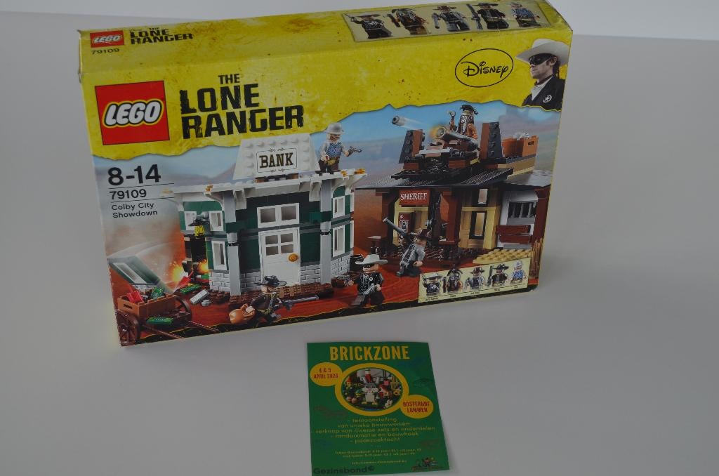 Lego: nr. 79109 Colby City Showdown., Kinderen en Baby's, Speelgoed | Duplo en Lego, Ophalen of Verzenden, Zo goed als nieuw, Complete set