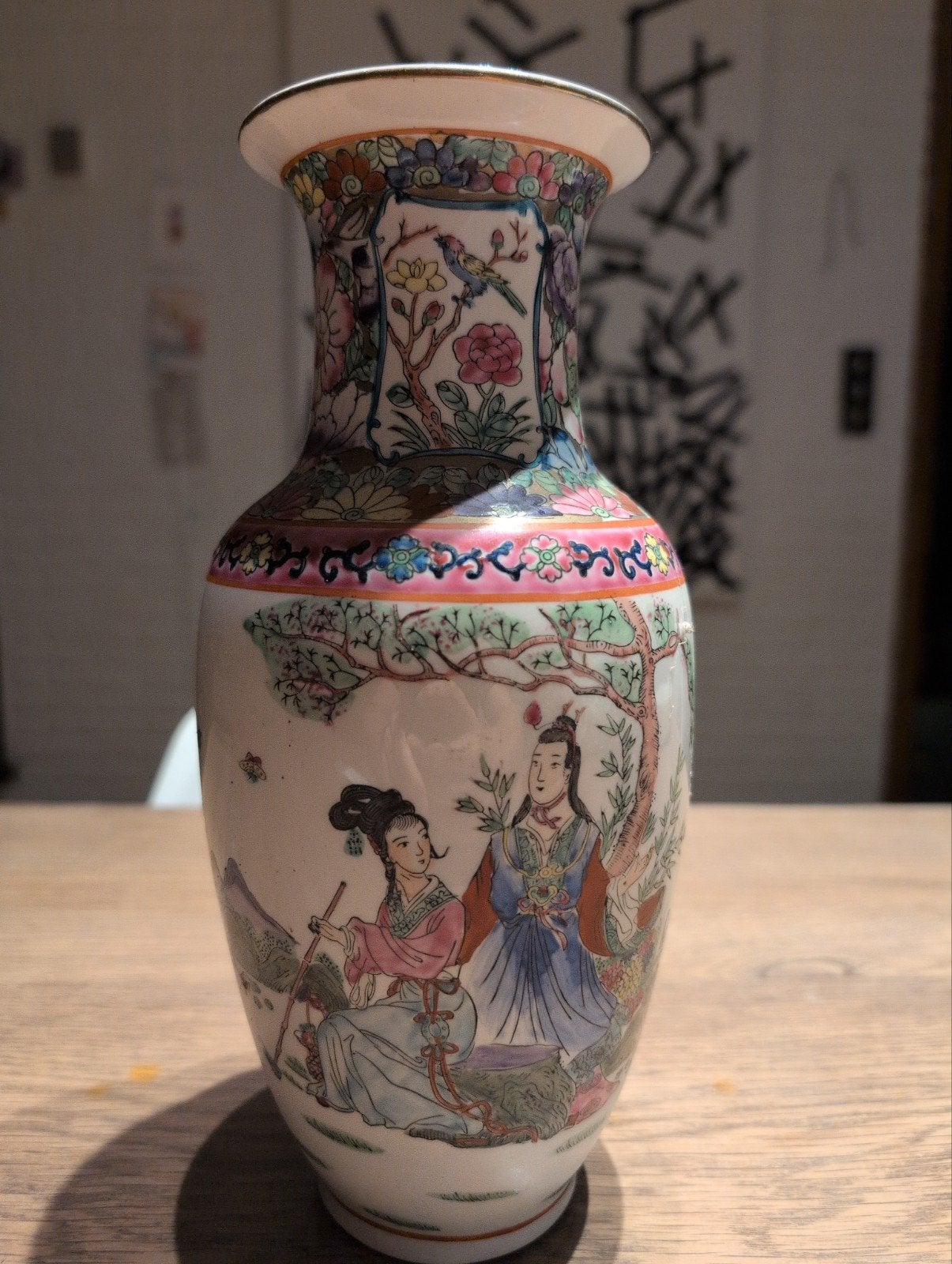 Mooie chinese vaas, Antiek en Kunst, Ophalen