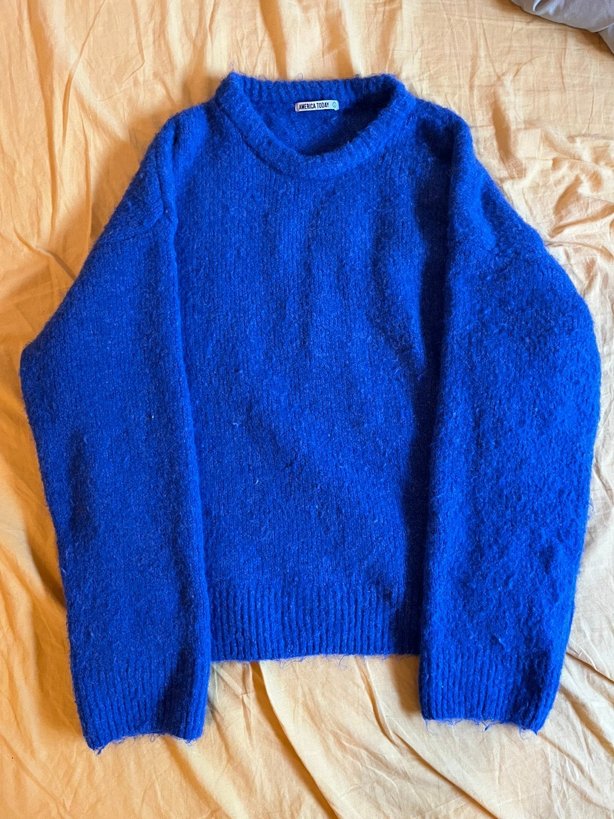 Blauwe trui, Kleding | Dames, Truien en Vesten, Ophalen of Verzenden, Zo goed als nieuw, Maat 42/44 (L), Blauw