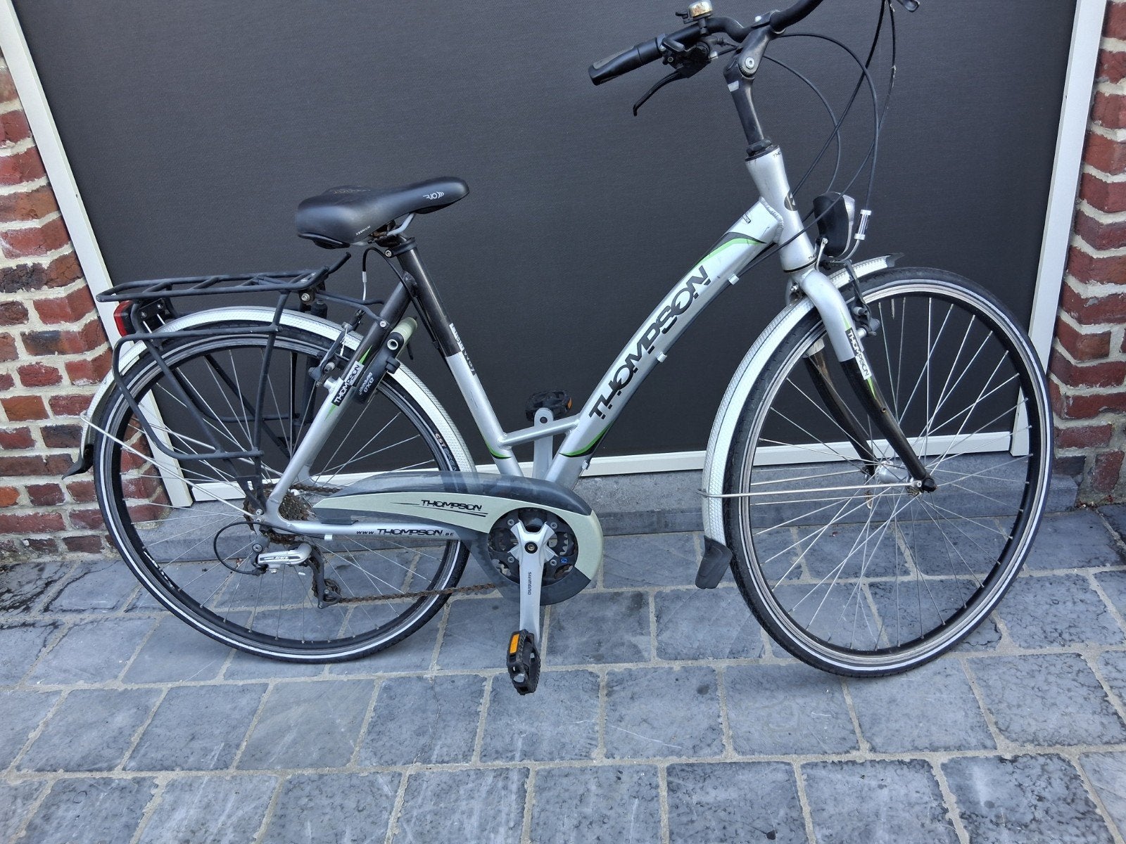 damesfiets Thompson, Fietsen en Brommers, Ophalen, Zo goed als nieuw, 15 tot 20 versnellingen, Overige merken
