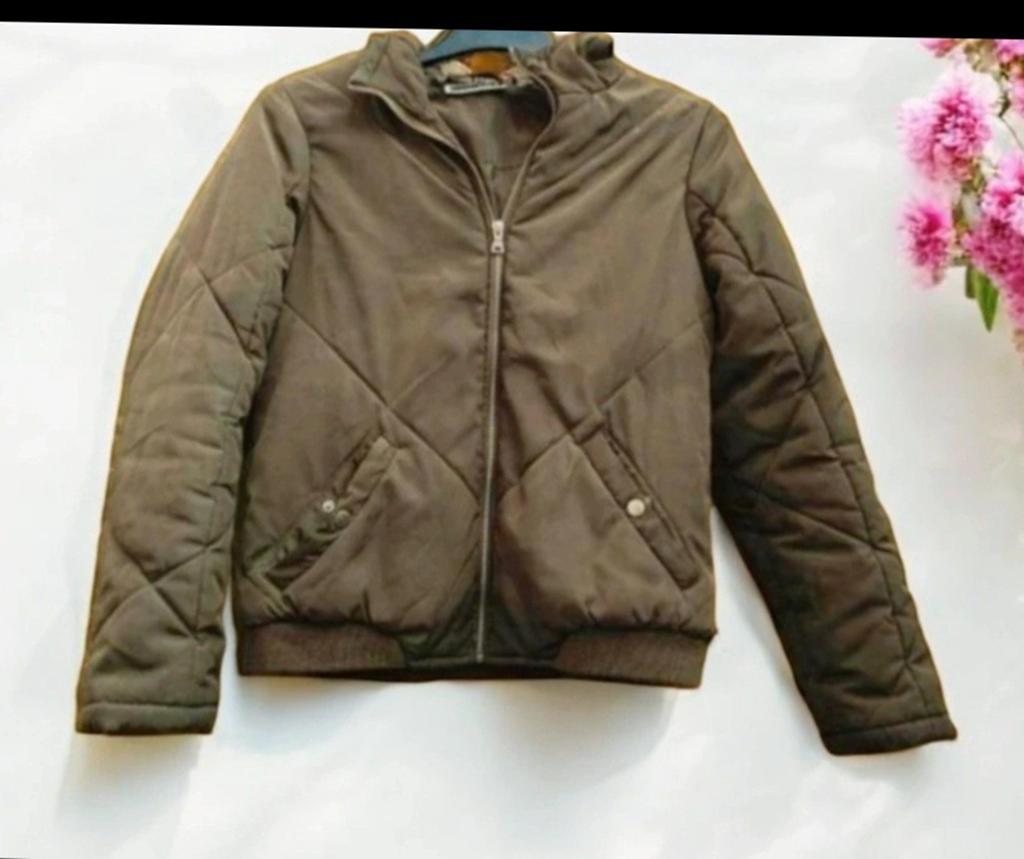 NOISY MAY Groen Jacket Maat M In Prima staat, Kleding | Dames, Jassen | Winter, Maat 38/40 (M), Ophalen of Verzenden, Zo goed als nieuw