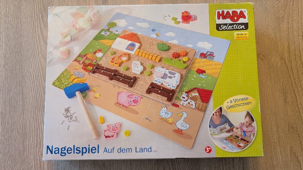 HABA Nagelspel Klop, Ophalen, Gebruikt