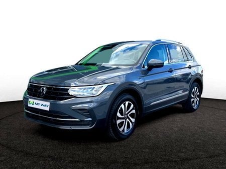 Volkswagen Tiguan 1.5 TSI Active OPF DSG, Autos, Argent ou Gris, Achat, Automatique, Détection des panneaux routiers