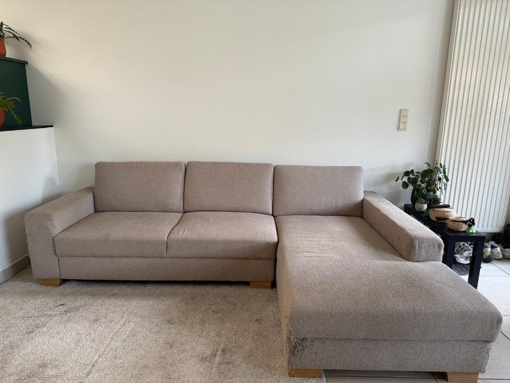 Zetel, Huis en Inrichting, Ophalen, 250 tot 300 cm, Gebruikt, Driepersoons