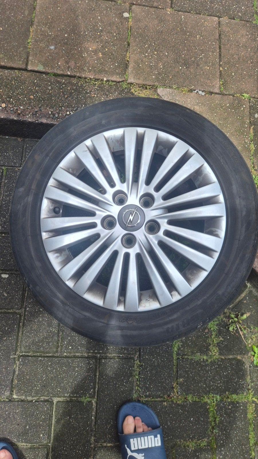 4 banden te koop., Auto-onderdelen, Banden en Velgen, Ophalen, Band(en)