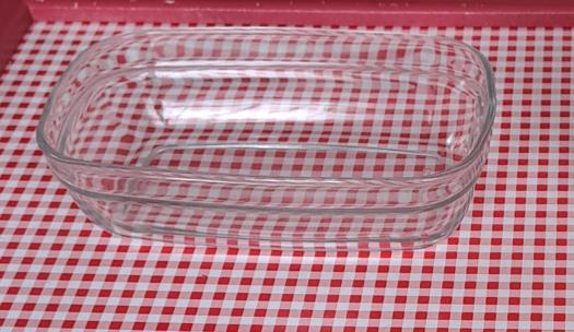 Beurrier en verre, Moins de 100 cm, Comme neuf, Moins de 50 cm, Enlèvement ou Envoi
