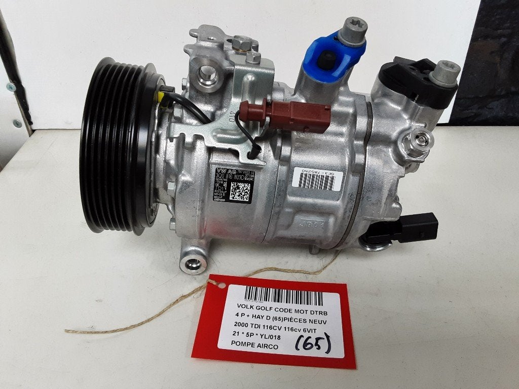 COMPRESSEUR CLIMATISATION Golf VIII (CD1) (3Q0816803D), Volkswagen, Volkswagen AG, Utilisé, Kundenbetreuung@volkswagen.de