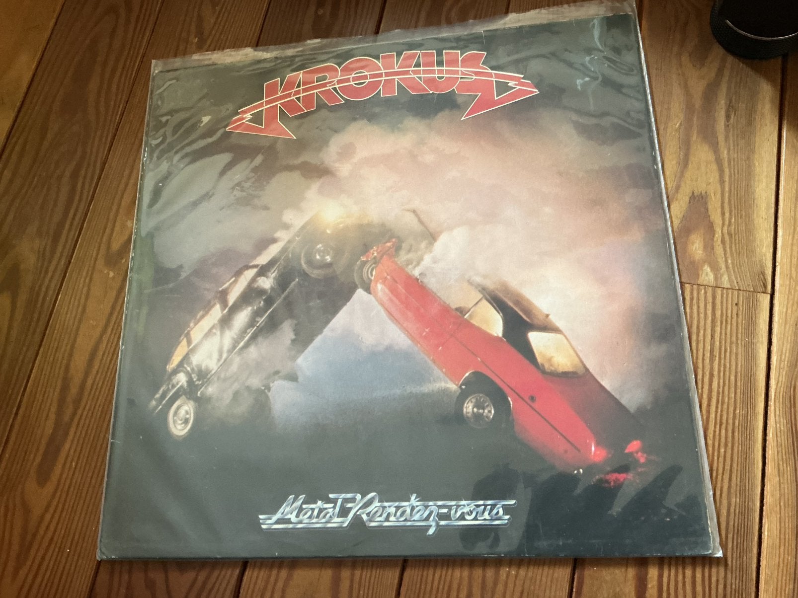 LP Crocus - Rendez-vous en métal, CD & DVD, Enlèvement ou Envoi, Comme neuf, Metal, LP