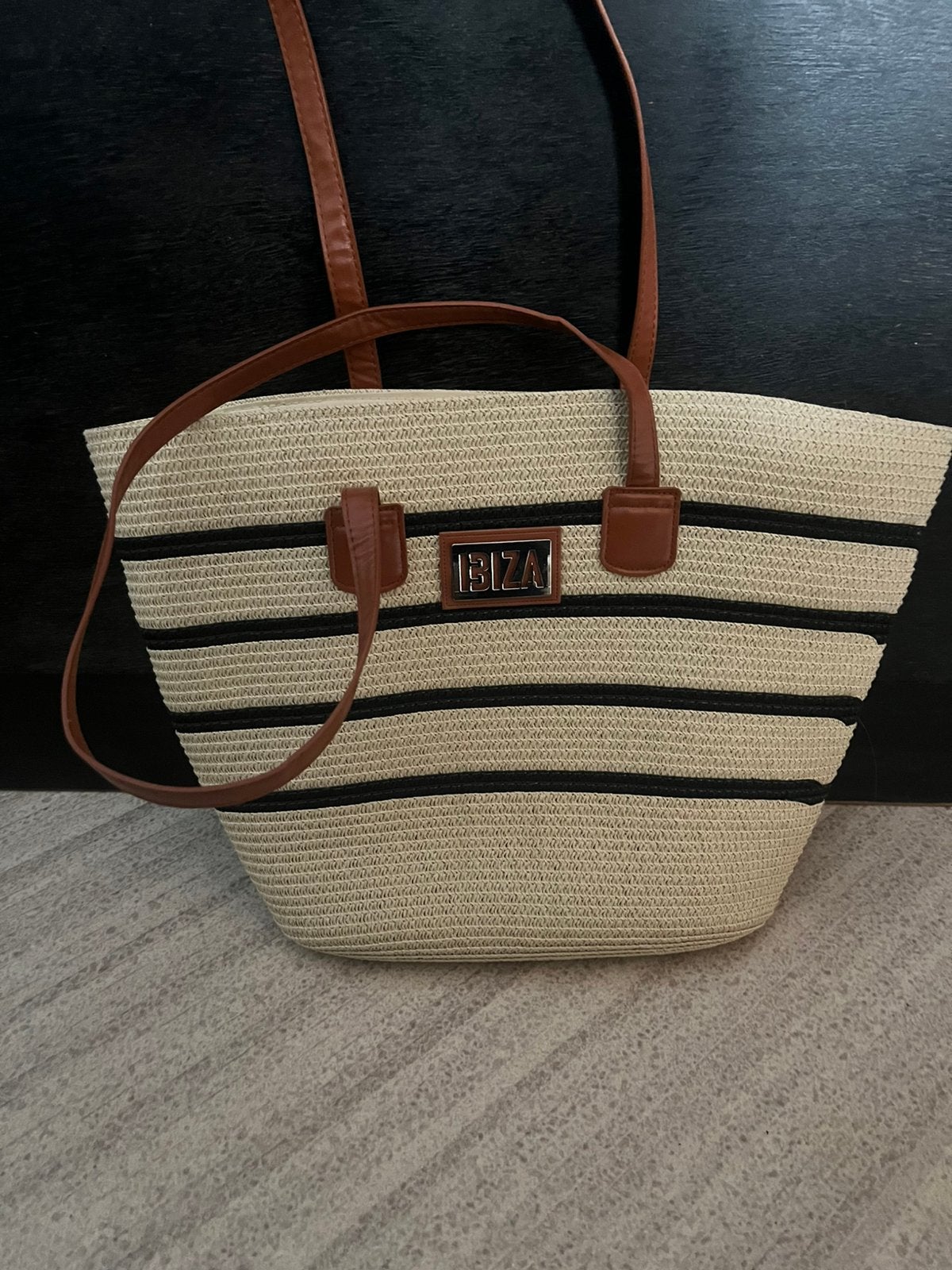 Ibiza tas met rietje, Handtassen en Accessoires, Ophalen, Nieuw