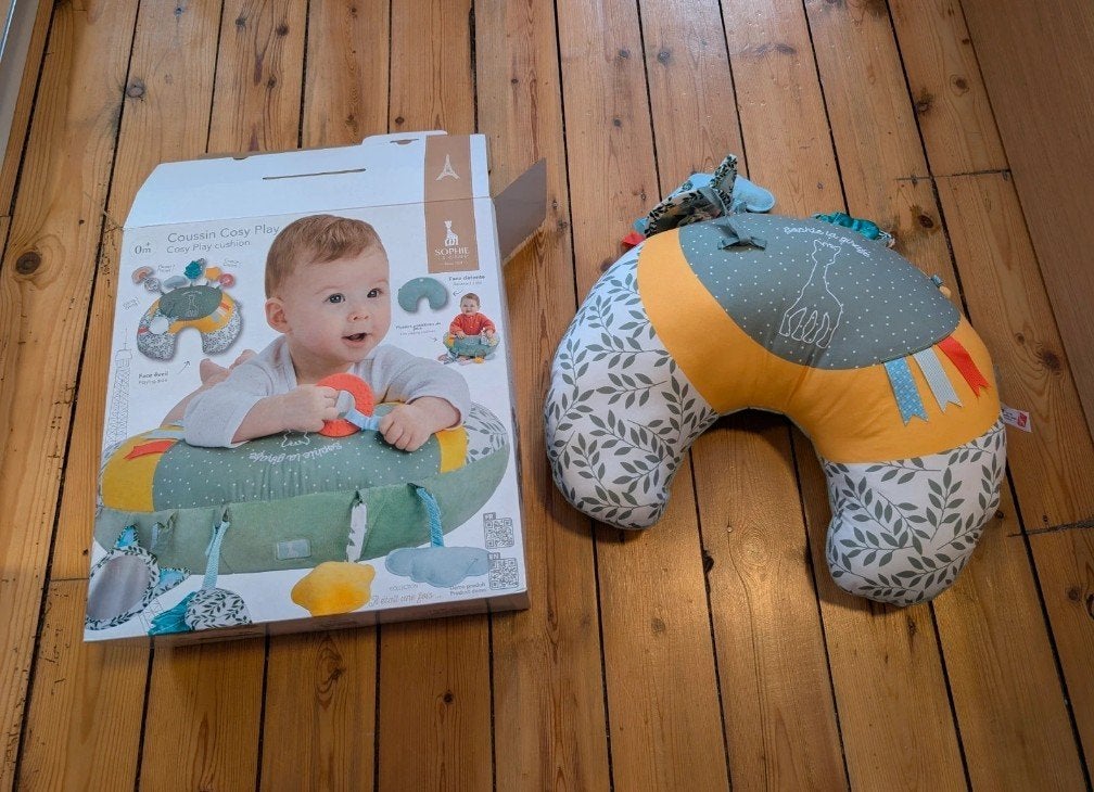 coussin cosy play - marque SOPHIE LA GIRAFFE, Enlèvement ou Envoi, Comme neuf