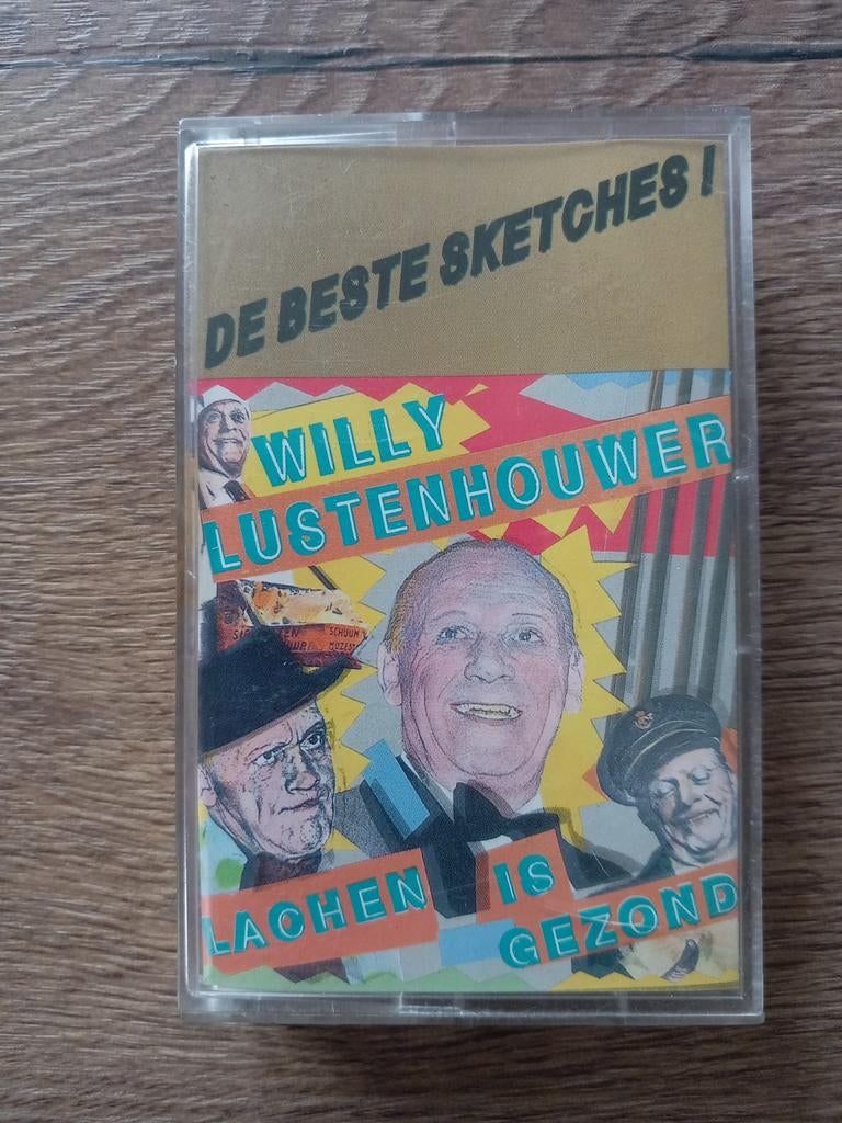 Tape Cassette Willy Lustenhouwer Lachen is gezond Brugge, Cd's en Dvd's, Ophalen of Verzenden