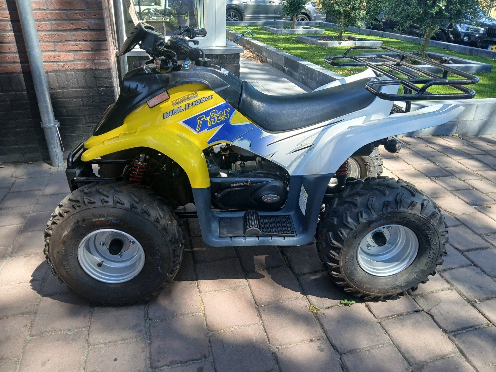 dinli T-rex 100cc quad met papieren voor baan!, 1 cilinder, 100 cc