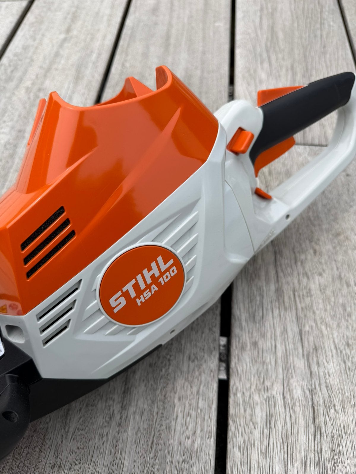Stihl accu heggenschaar, Enlèvement, Comme neuf, Batterie