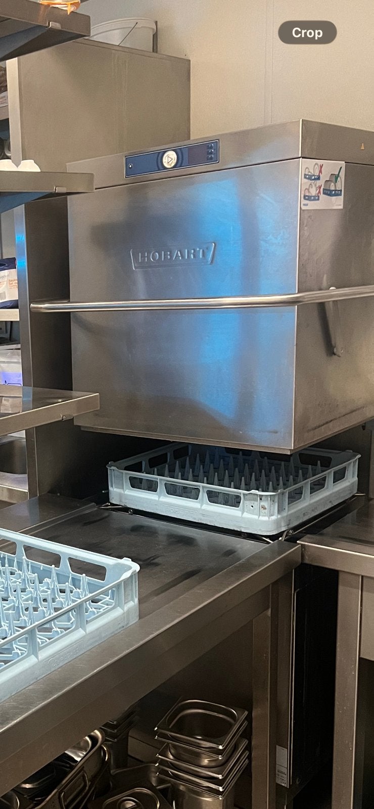 À VENDRE – 2 LAVE-VAISSELLE PROFESSIONNELS HOBART, Enlèvement