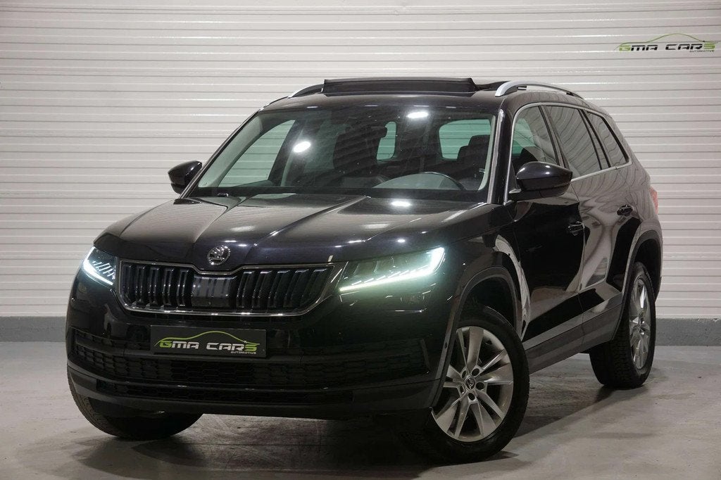 Skoda Kodiaq Kodiaq 2.0 CR TDi 4x4 Style DSG-Navi-360 Cam-Ac, Autos, Skoda, Achat, Entreprise, 1968 cm³, Noir
