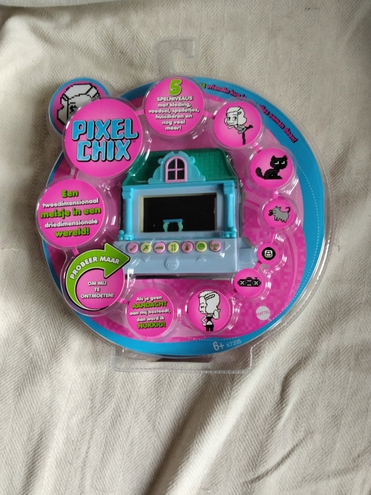 Mattel interactieve Pixel Chix-woning. Nieuw in de doos, Verzamelen, Speelgoed, Ophalen of Verzenden