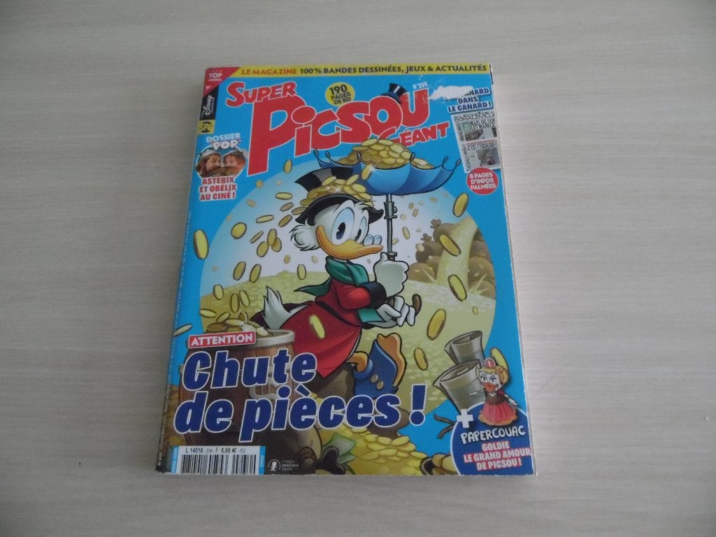 SUPER PICSOU GÉANT N° 234, Enlèvement ou Envoi, Comme neuf, WALT DISNEY, Une BD
