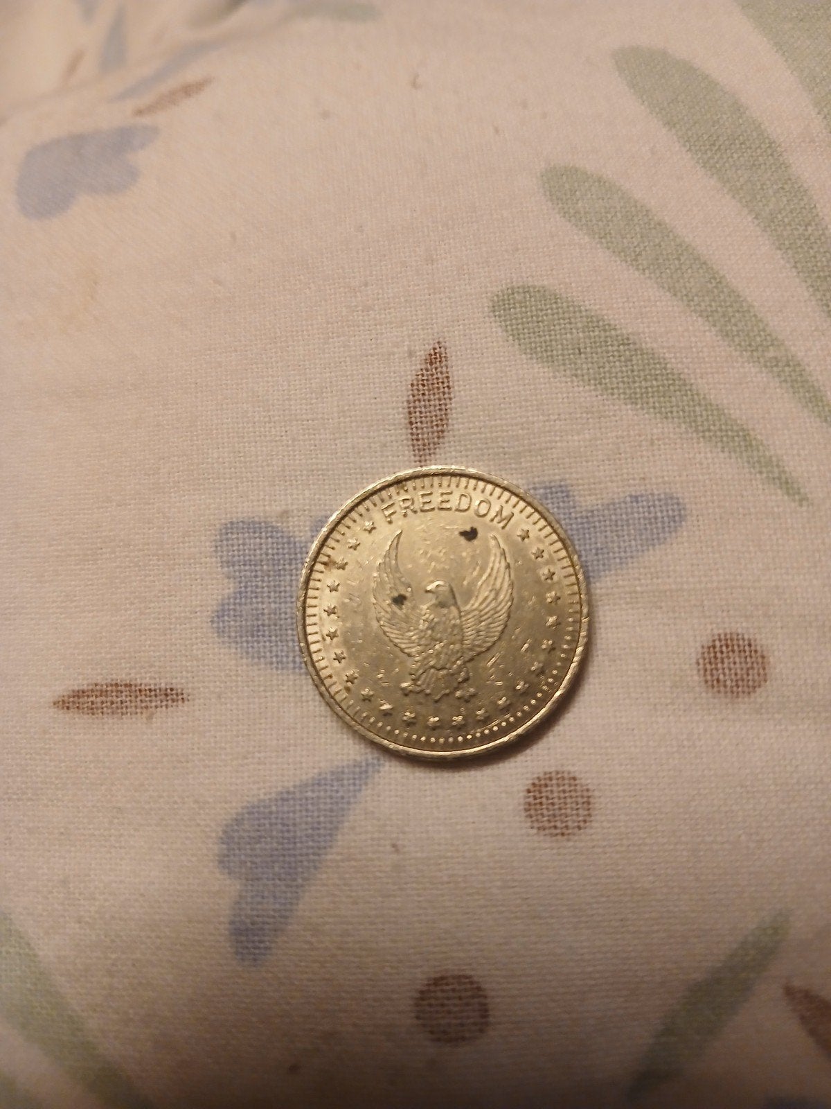 vintage "Peep Show" penning (token) uit de Verenigde Staten,, Ophalen of Verzenden