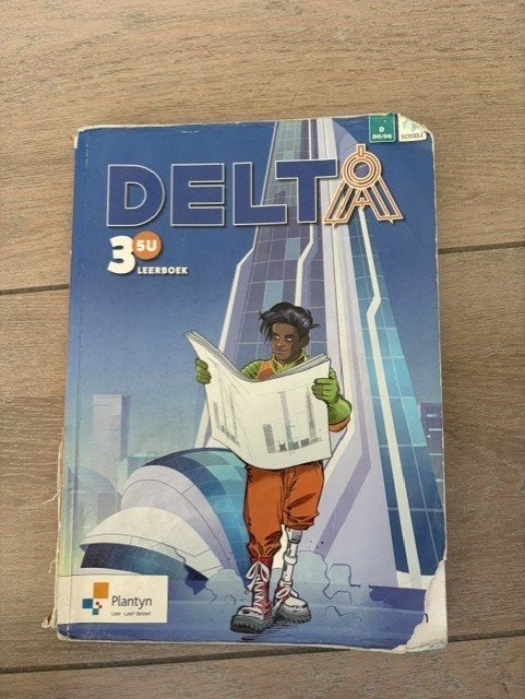 Delta 3 leerboek 5u, Boeken, Ophalen, Gelezen, ASO, Wiskunde A