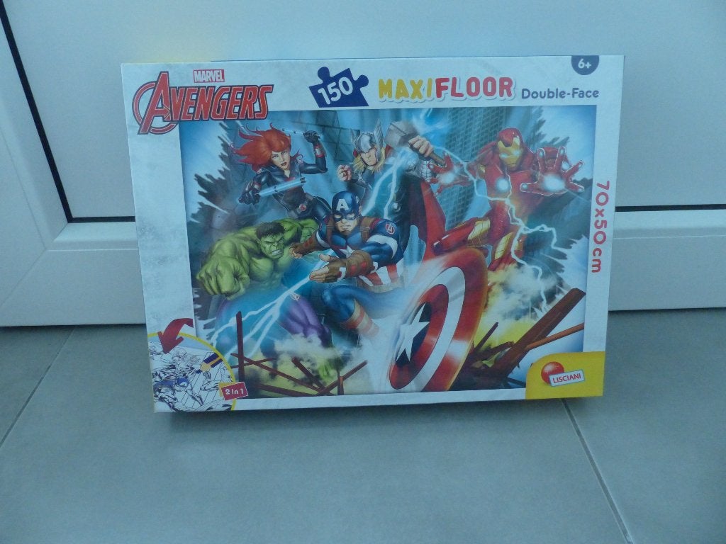 Maxi Puzzel Marvel Avengers - 150 stuks, Ophalen of Verzenden, Zo goed als nieuw