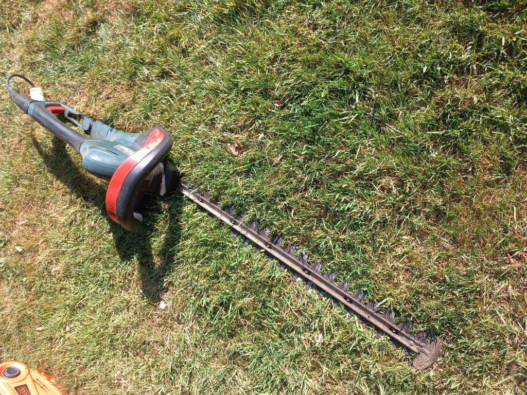 Metabo elektrische heggenschaar, Tuin en Terras, Heggenscharen, Ophalen, Gebruikt, Elektrisch, Metabo