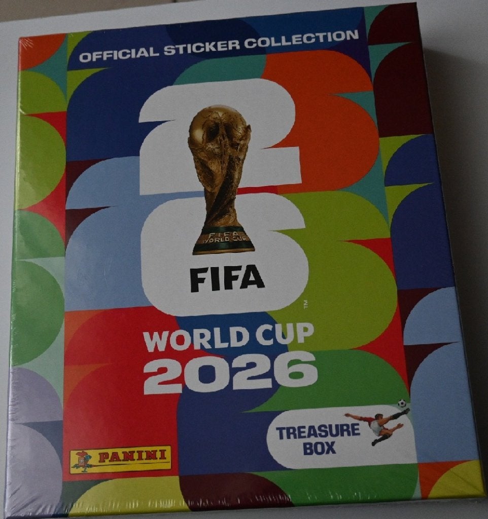 Panini Treasure Box World Cup 2026/Sealed, Envoi, Neuf, Affiche, Image ou Autocollant