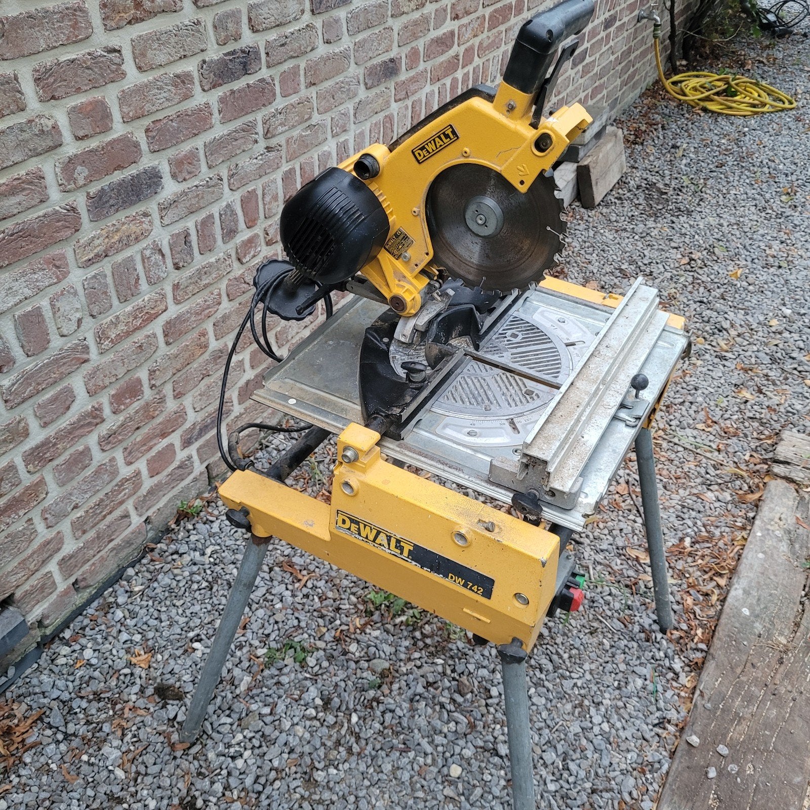 dewalt afkortzaag/ zaagtafel, Ophalen, Afkortzaag, De Walt
