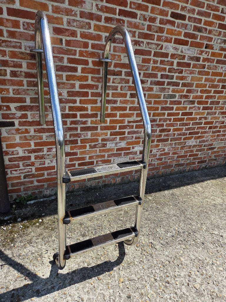 zwembad ladder zwembadladder roestvrij, Tuin en Terras, Ophalen, Gebruikt, Ladder