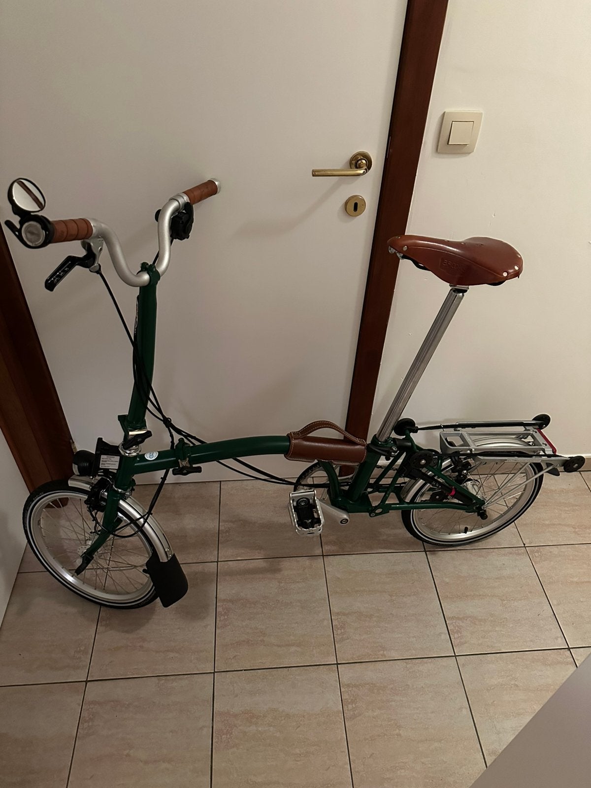Bromton British Racing Green, Enlèvement, Comme neuf, Brompton, Vitesses
