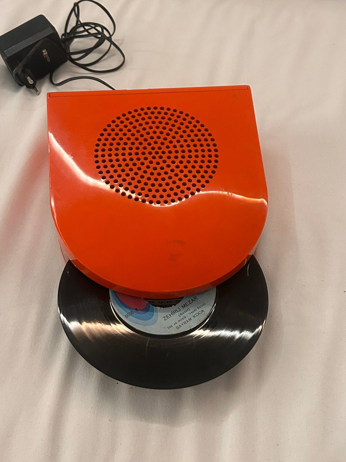 Phono boy by Mario Belinni 1968 zeldzame single player, TV, Hi-fi & Vidéo, Tourne-disques, Enlèvement ou Envoi, Utilisé, Tourne-disque