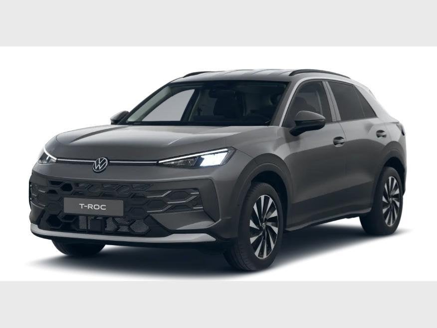 Volkswagen T-Roc GOAL Edition 1.5 eTSI 85 kW (116 pk) 7 vers, Auto's, Volkswagen, Automaat, SUV of Terreinwagen, Zilver of Grijs