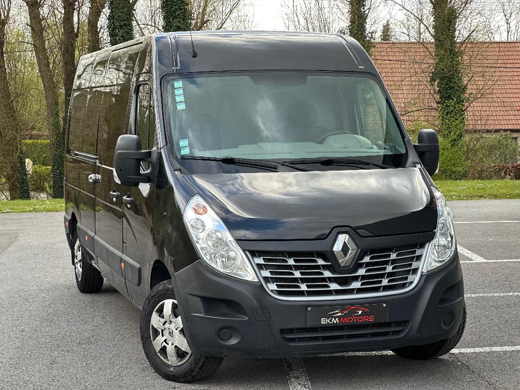 Renault Master 2.3 dCi L3H2 / Airco / Camera / Sensoren, Auto's, Euro 5, Zwart, 120 kW, Bedrijf