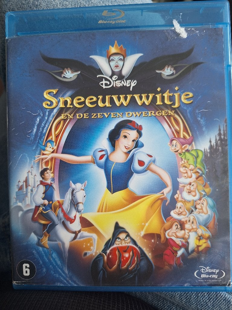 Sneeuwwitje en de 7 dwergen, blu ray, Disney, Ophalen of Verzenden, Zo goed als nieuw, Nederlands, Nederlands
