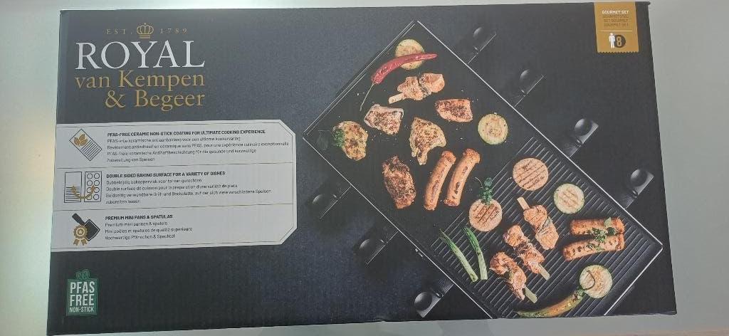 Gourmet stel 8 personen - NIEUW IN DOOS, Ophalen of Verzenden, Nieuw, 8 personen of meer