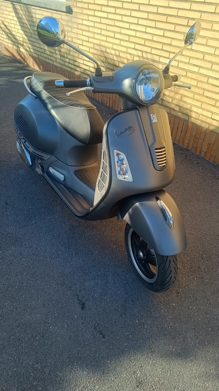 Vespa gts 125cc super sport, Enlèvement