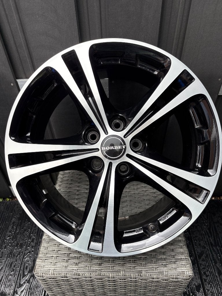 Originele 17 inch Borbet velgen 5x110 Opel Jeep Alfa Nieuw, Enlèvement, 17 pouces, Jante(s)