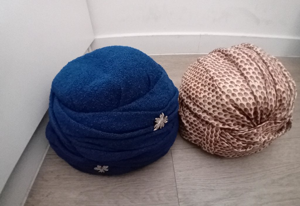 Chapeau femme vintage année 60 70, Enlèvement ou Envoi, Chapeau