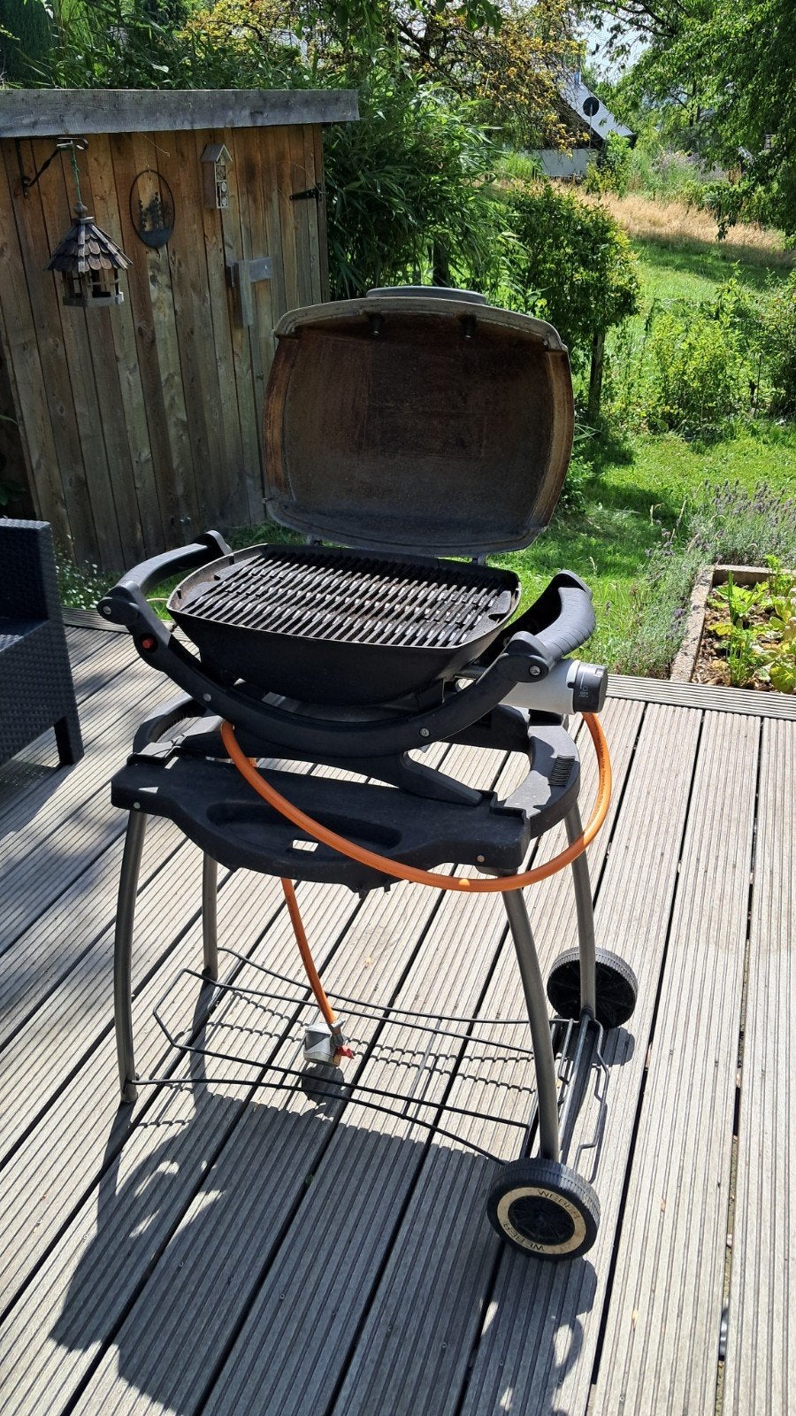Bbq Weber q1000, Ophalen