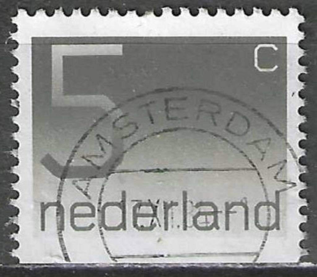 Pays-Bas 1976 - Yvert 1041b - Série actuelle - 5 cents (ST), Envoi, Affranchi