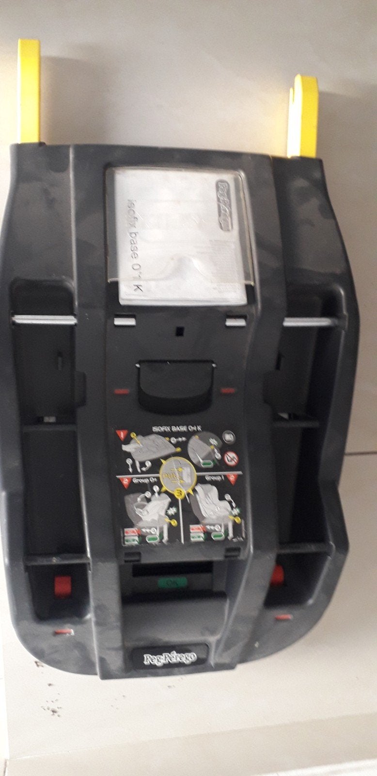 Isofix base Peg Perego, Enlèvement, Isofix