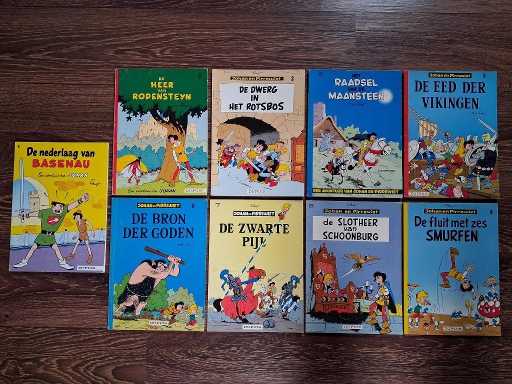 Complete reeks Johan en Pirrewiet, Série complète ou Série, Enlèvement ou Envoi, Comme neuf, Peyo
