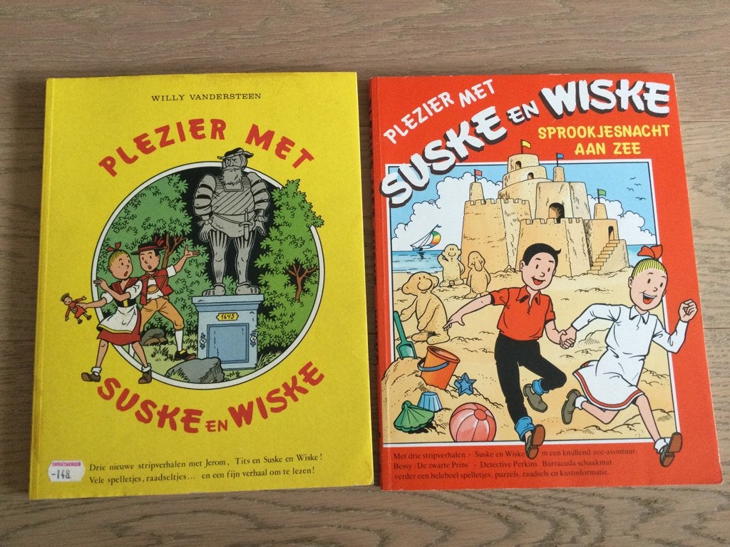 Plezier met Suske en Wiske, Plusieurs BD, Enlèvement ou Envoi, Willy Vandersteen, Utilisé
