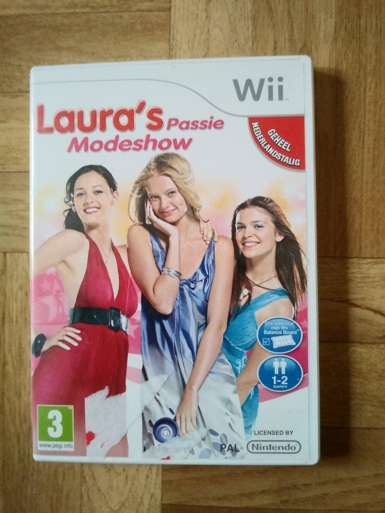 Laura's Passie Modeshow, spel voor Wii of Wii U, Puzzel en Educatief, 2 spelers, Ophalen of Verzenden, Zo goed als nieuw