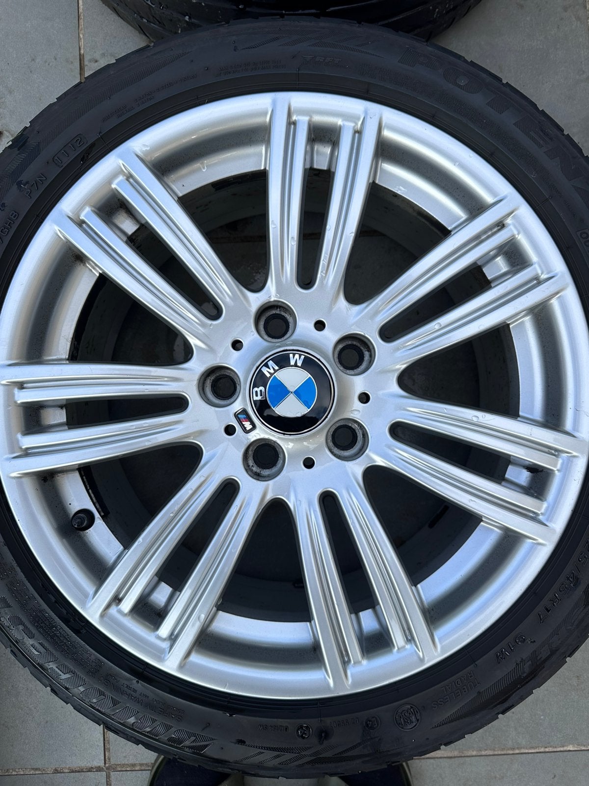 Originele BMW M Sport velgen 17 inch – BMW 1 Reeks F20/F21, Ophalen, 17 inch, Band(en)